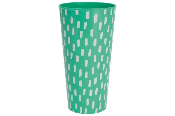 Becher Melamin grün 14cm 4er Pack